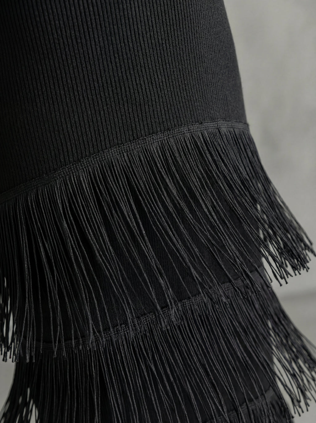 Odette · Long Backless Dress with Wide Shoulders